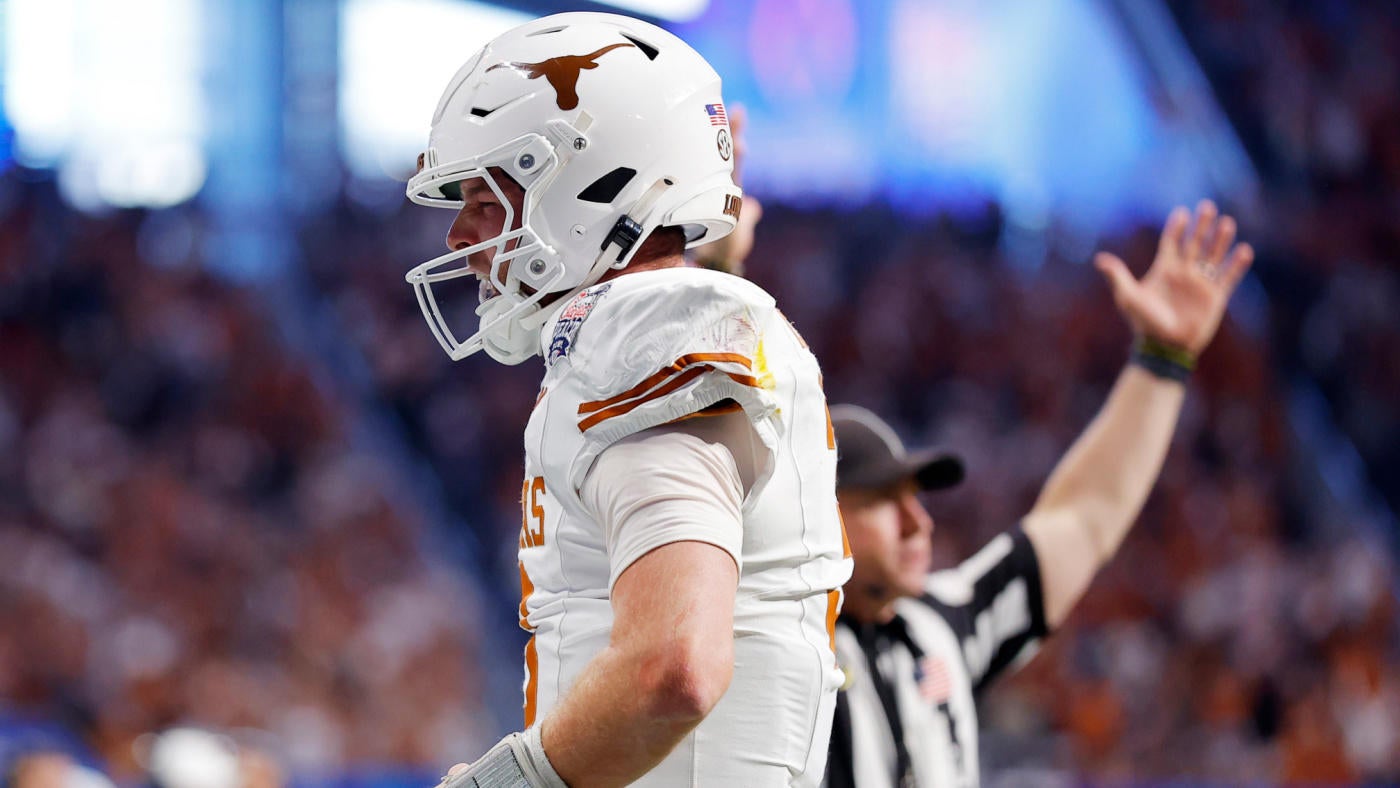 Quinn Ewers needed two throws to save Texas' season in the Peach Bowl and seal his legacy once and for all