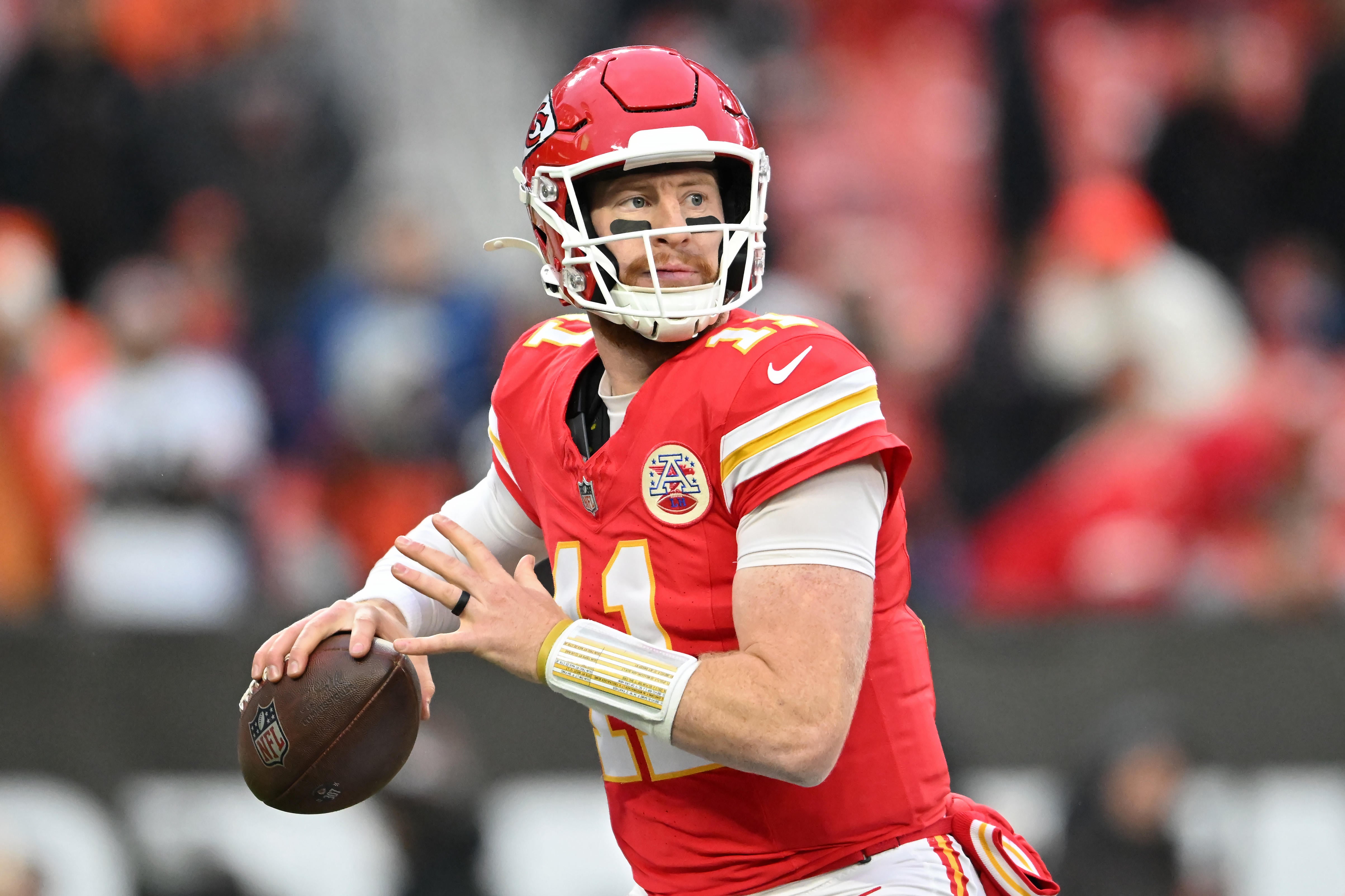 NFL Week 18 bold predictions: Carson Wentz's Chiefs stun Broncos; Baker Mayfield, Caleb Williams make history