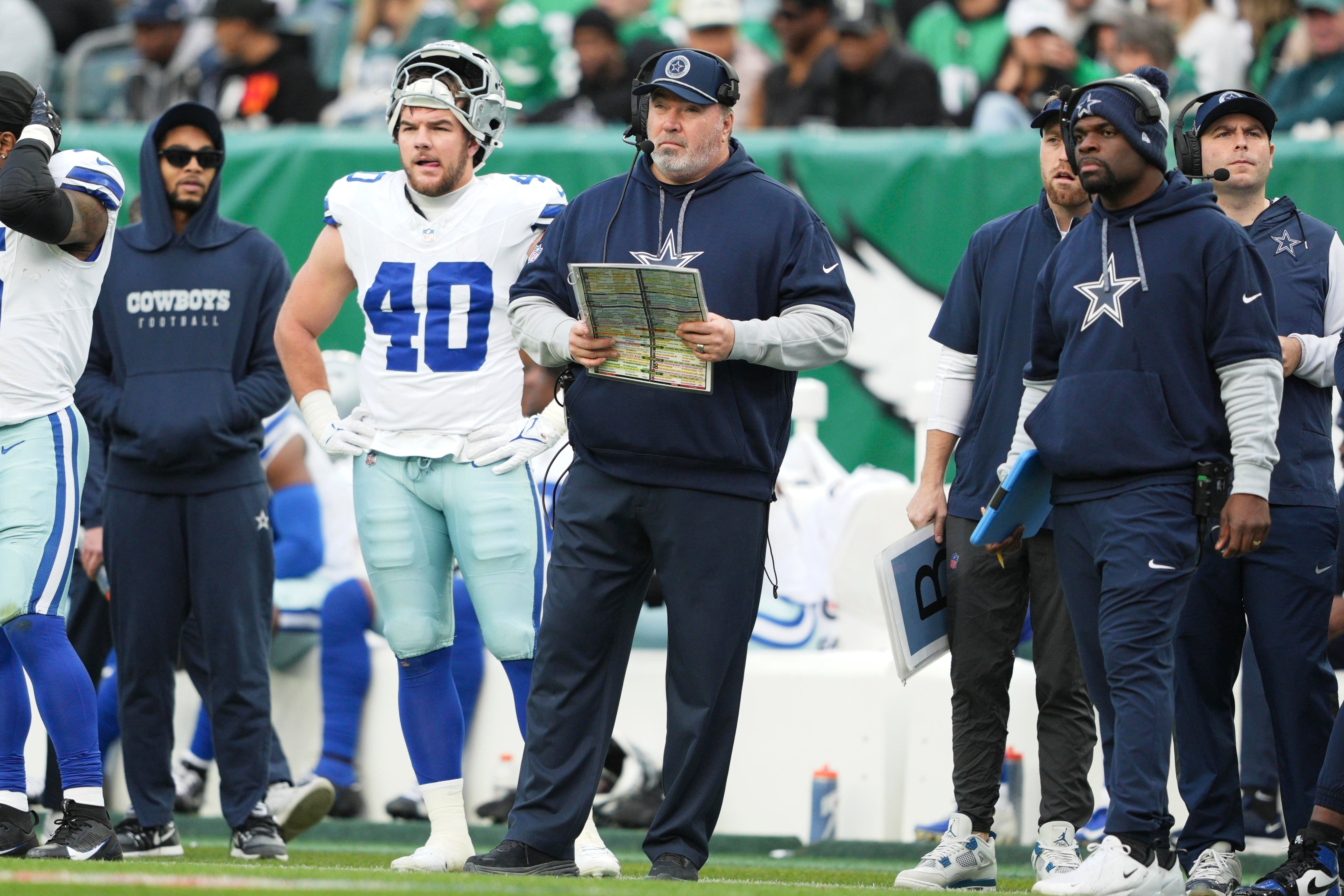 Cowboys to meet with Mike McCarthy next week about coaching job; Jerry Jones says Week 18 game no factor