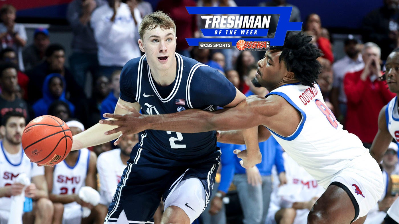 Ranking best freshmen in college basketball: Duke's Cooper Flagg earns Freshman of the Week honors