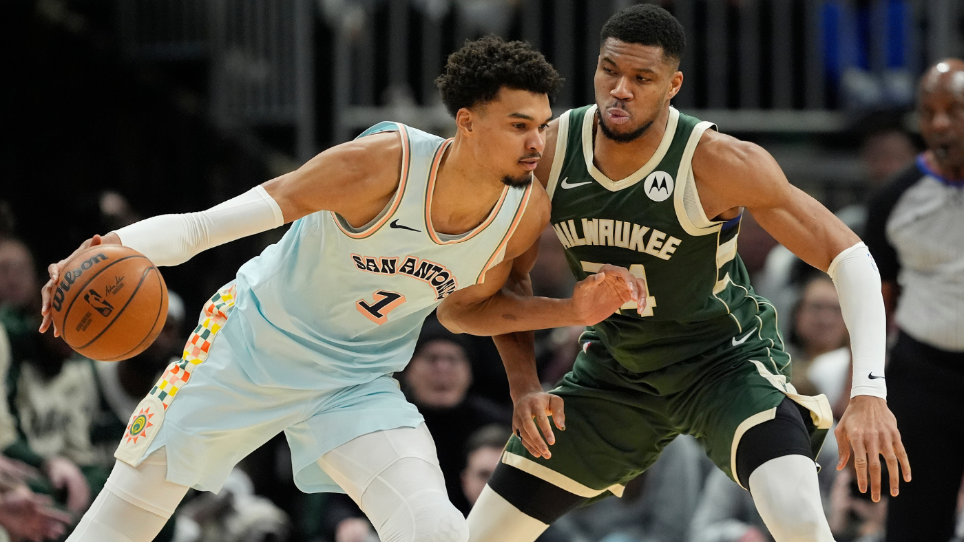 Bucks' Giannis Antetokounmpo on Spurs' Victor Wembanyama: 'He's gonna be the face of the league for years'