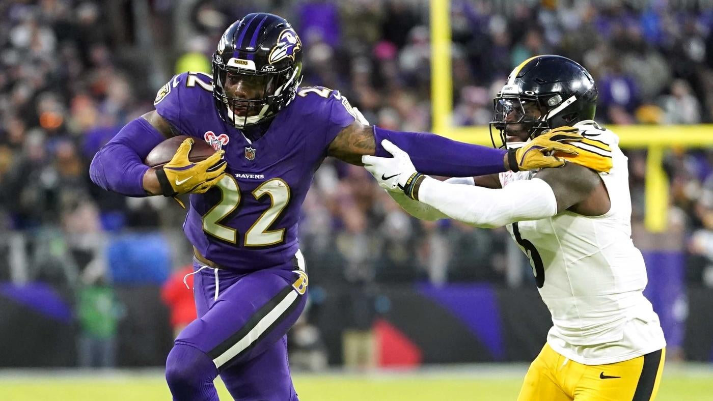 Ravens' Lamar Jackson compares Derrick Henry's record-setting performance vs. Steelers to Lightning McQueen