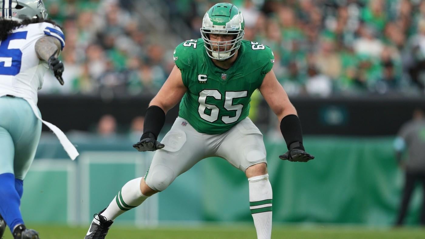 LOOK: Eagles, Lane Johnson unhappy about All-Pro voting that resulted in Lions' Penei Sewell making first team