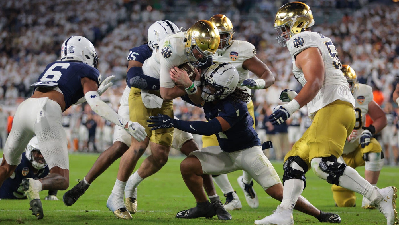 Notre Dame QB Riley Leonard returns from injury, leads Irish to comeback win in Orange Bowl vs. Penn State