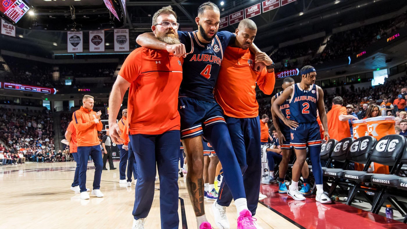 Johni Broome injury: NPOY frontrunner out indefinitely after MRI reveals left ankle sprain for Auburn star