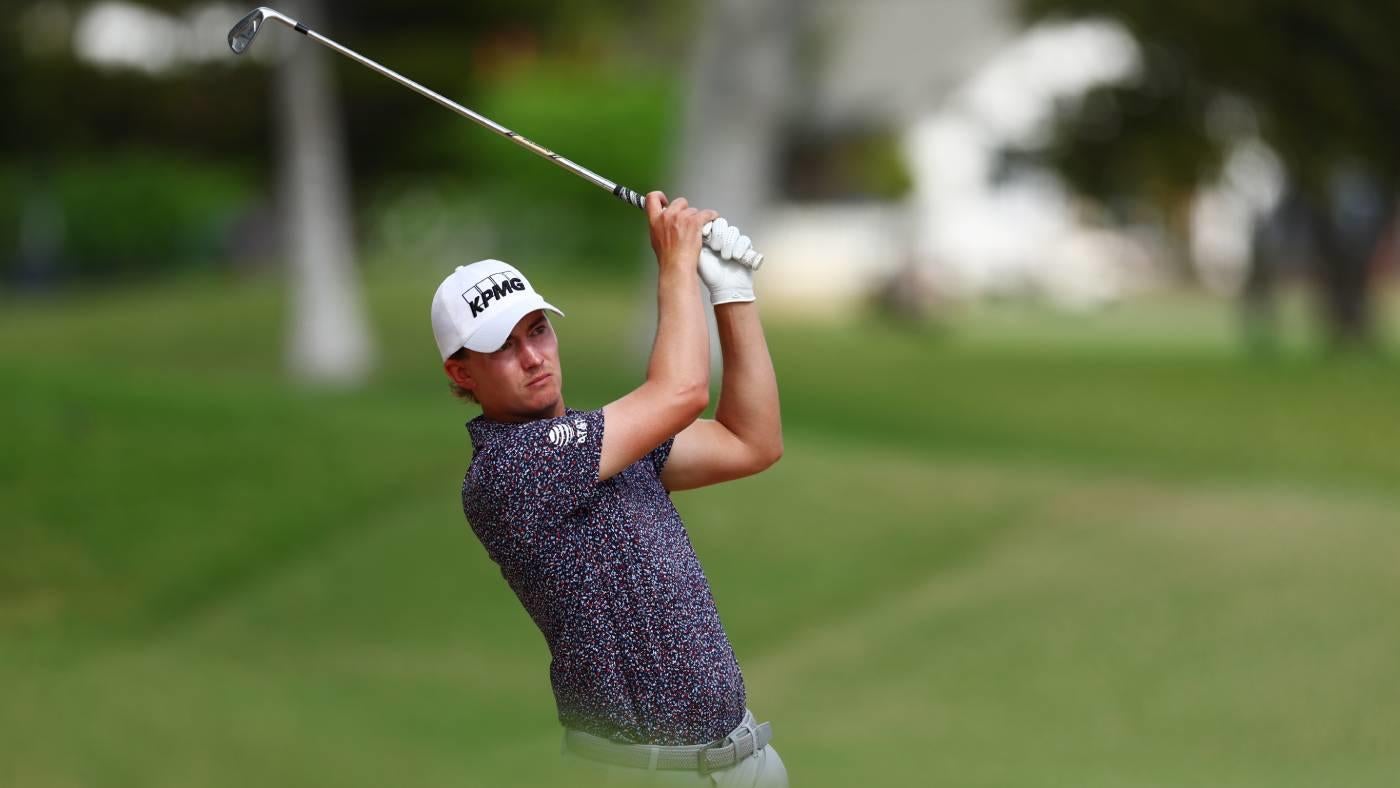 Maverick McNealy discusses playing with Tiger Woods, shares crucial at-home putting tip ahead of Pebble Beach