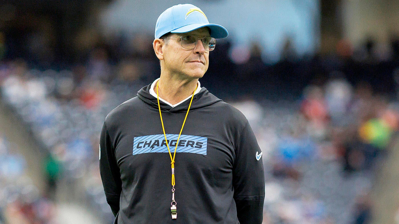 Chargers' Jim Harbaugh announces plans to undergo heart procedure, hip replacement surgery this offseason