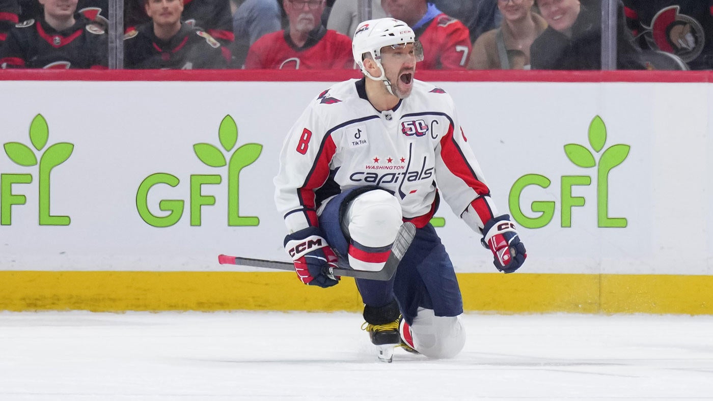 Alex Ovechkin goals tracker: Capitals star 21 away from passing Wayne Gretzky for all-time NHL record