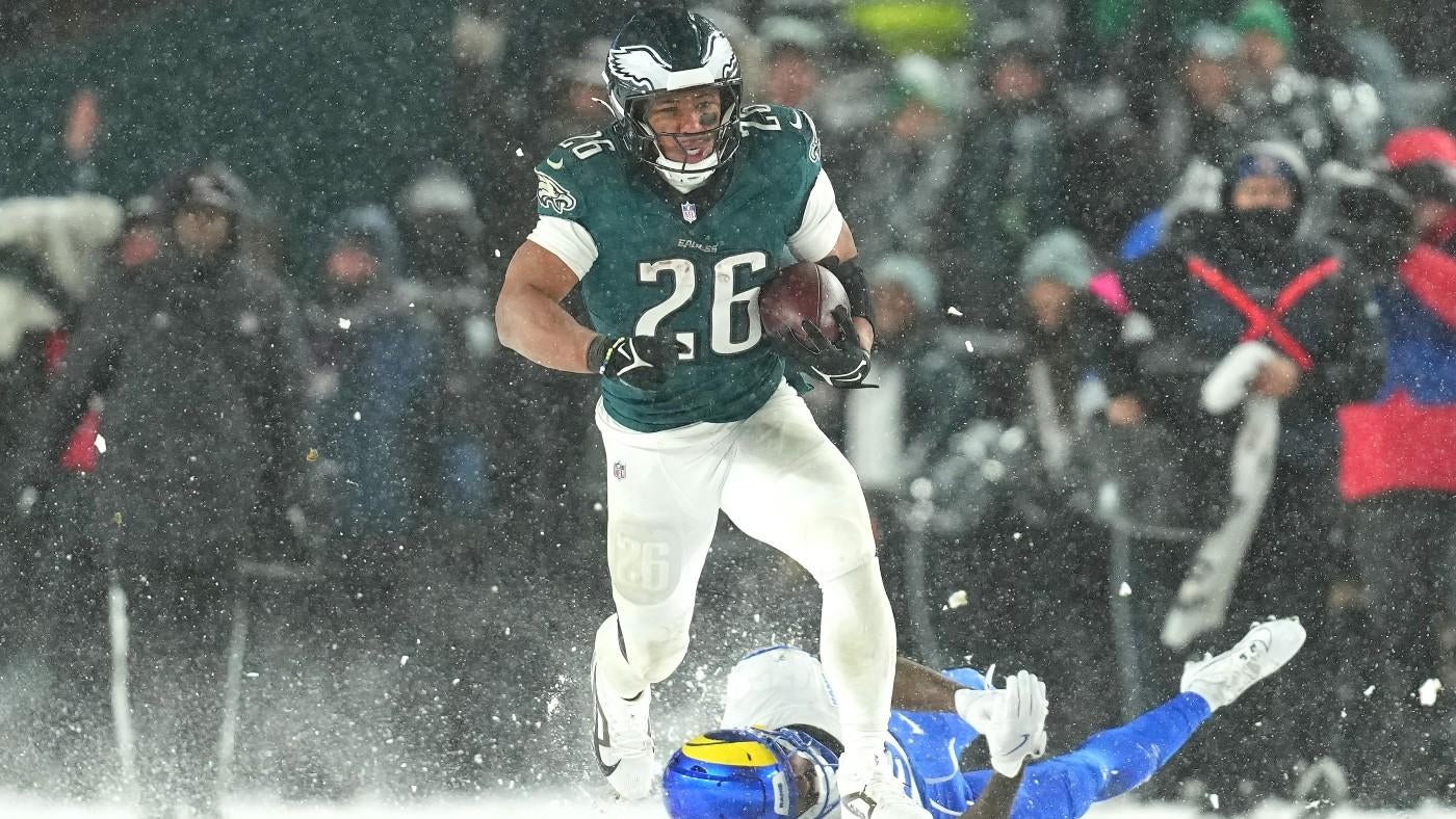 Saquon Barkley 'chasing greatness' as Eagles' RB studies history of the game in pursuit of records and wins