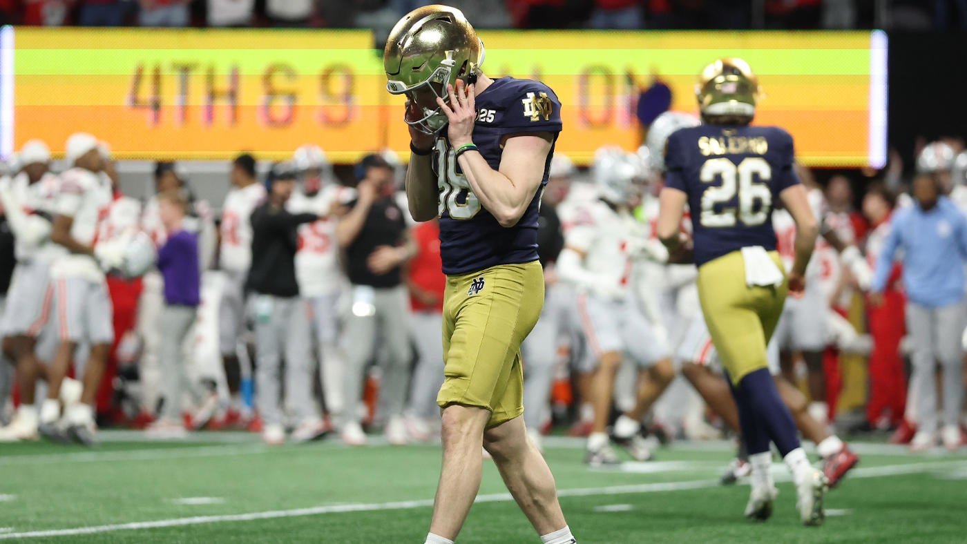 Notre Dame coach Marcus Freeman defends controversial fourth-quarter FG decision in CFP loss to Ohio State