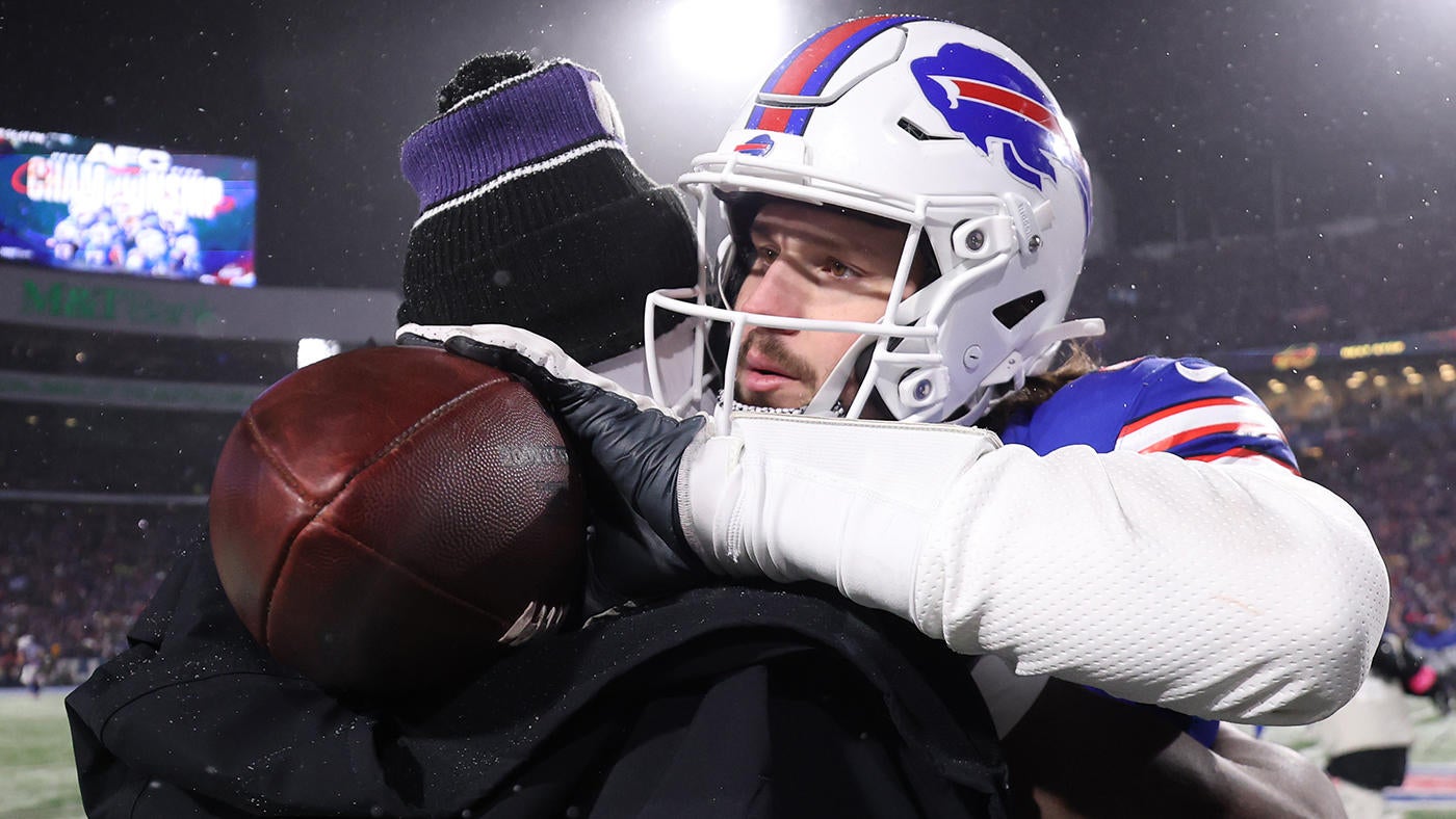 Here's what Lamar Jackson said to Josh Allen after Ravens' heartbreaking NFL playoff loss to Bills