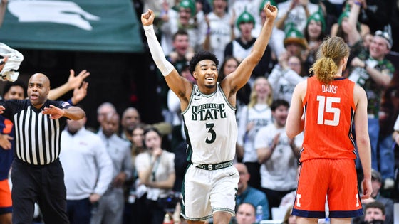 COLLEGE BASKETBALL: JAN 19 Illinois at Michigan State