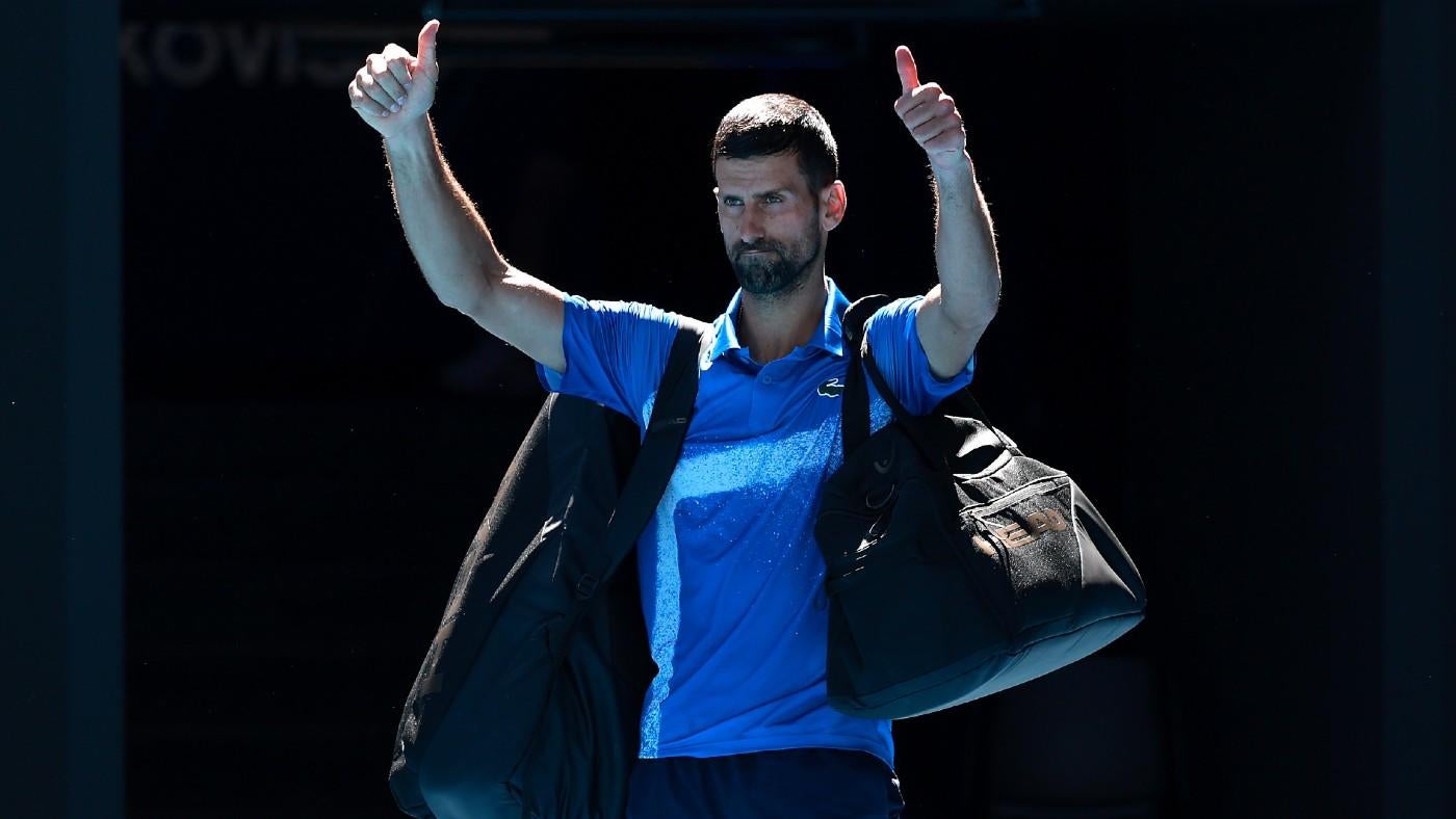 Australian Open: Novak Djokovic medically retires after first set in semifinal vs. Alexander Zverev