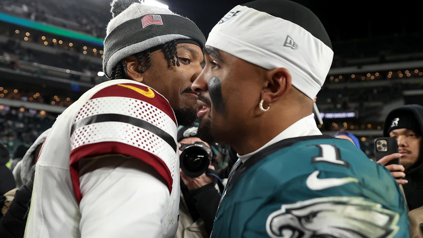 Jalen Hurts vs. Jayden Daniels tale of the tape: Which NFC Championship QB has edge in Eagles vs. Commanders?