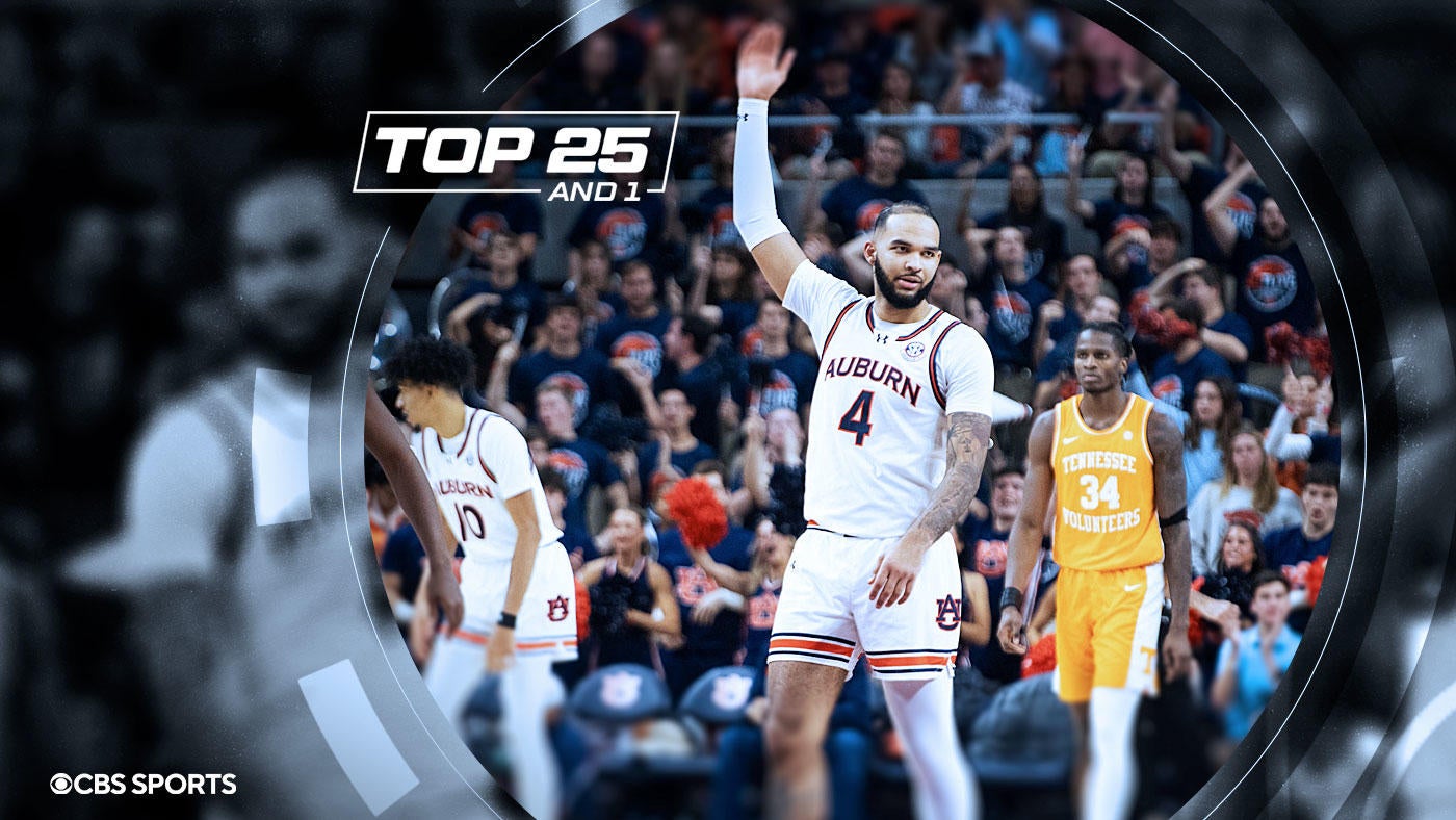 College basketball rankings: Johni Broome's return helps Auburn edge Tennessee, remain No. 1 in Top 25 And 1