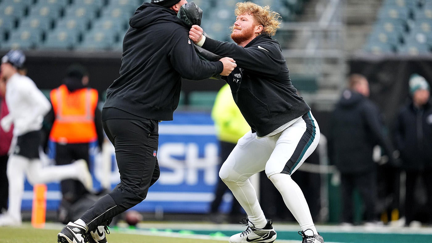 2025 NFC Championship: Eagles' Cam Jurgens active vs. Commanders despite knee injury