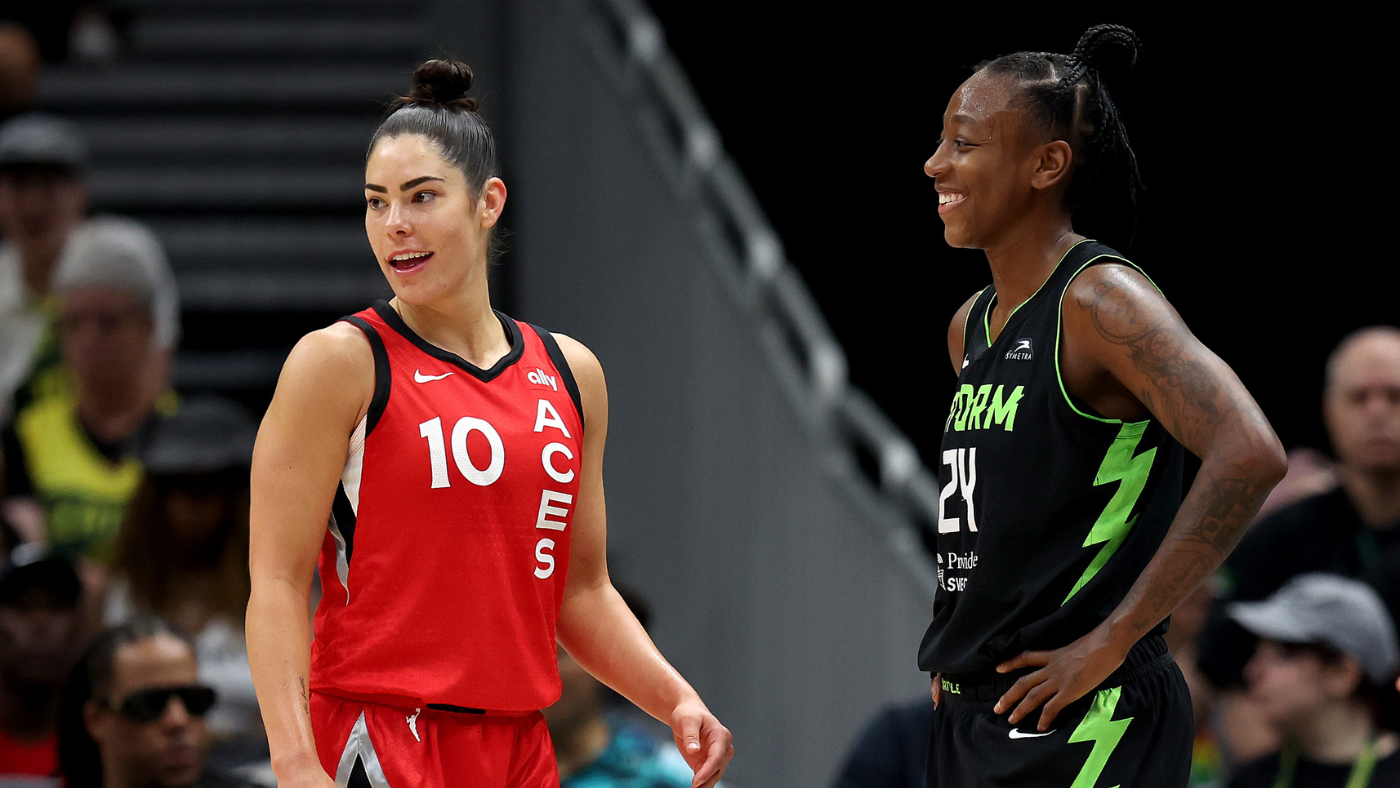 Kelsey Plum traded to Sparks, Aces land Jewell Loyd in blockbuster three-team trade with Storm, per report