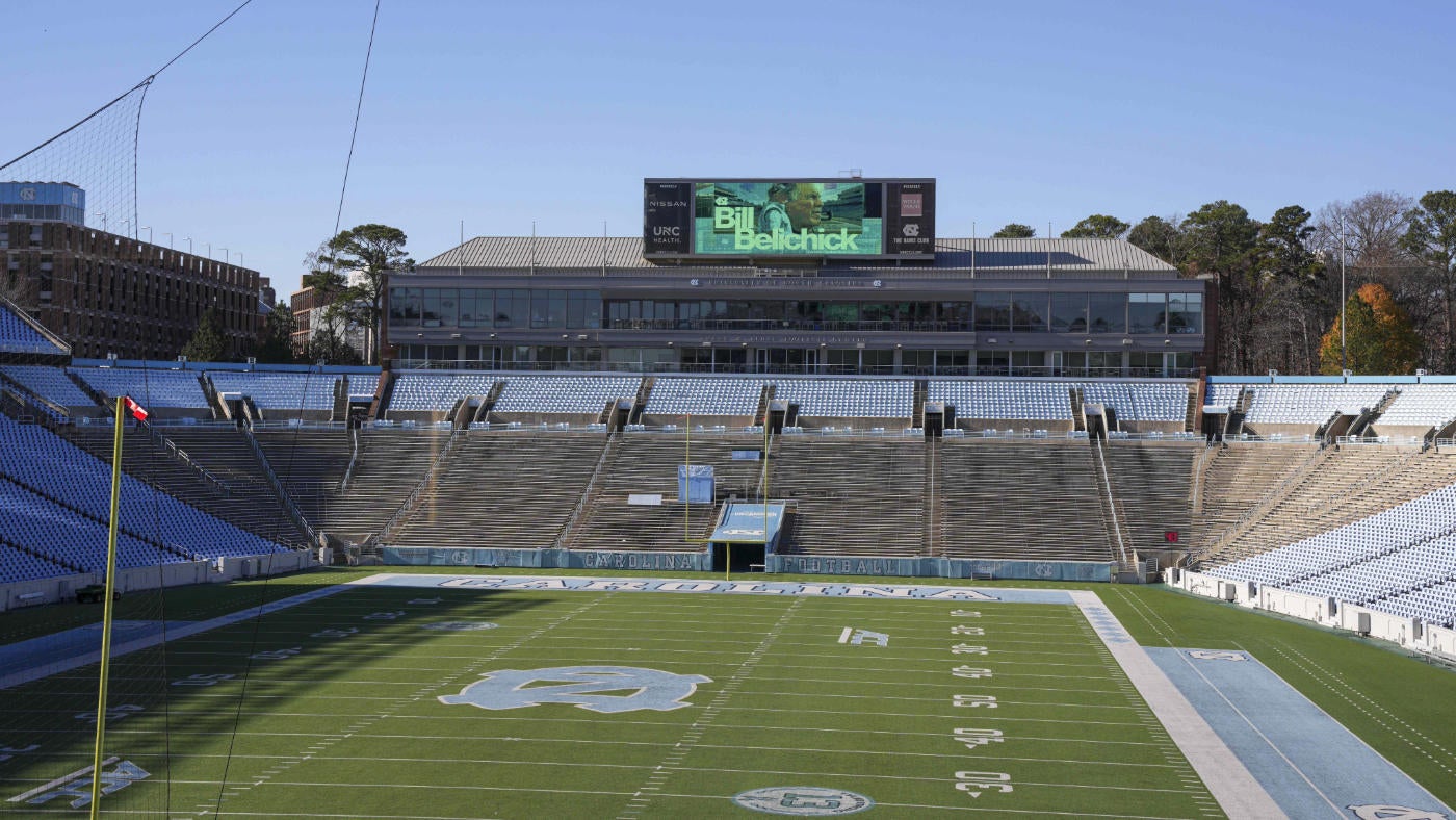 North Carolina football field returning to natural grass after consulting with first-year coach Bill Belichick