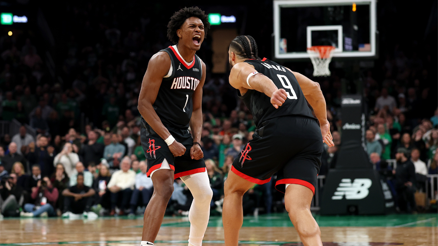 Rockets' Amen Thompson hits game-winner, Dillon Brooks sinks 10 3-pointers in comeback victory over Celtics