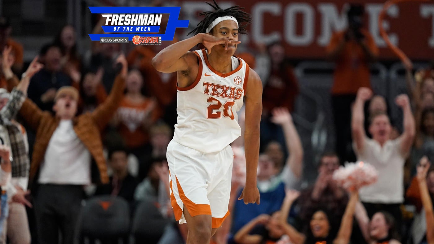 Ranking best freshmen in college basketball: Texas' Tre Johnson earns Freshman of the Week honors