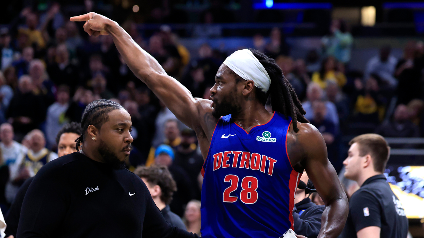 WATCH: Pistons' Isaiah Stewart ejected after hard flagrant foul on Pacers' Thomas Bryant