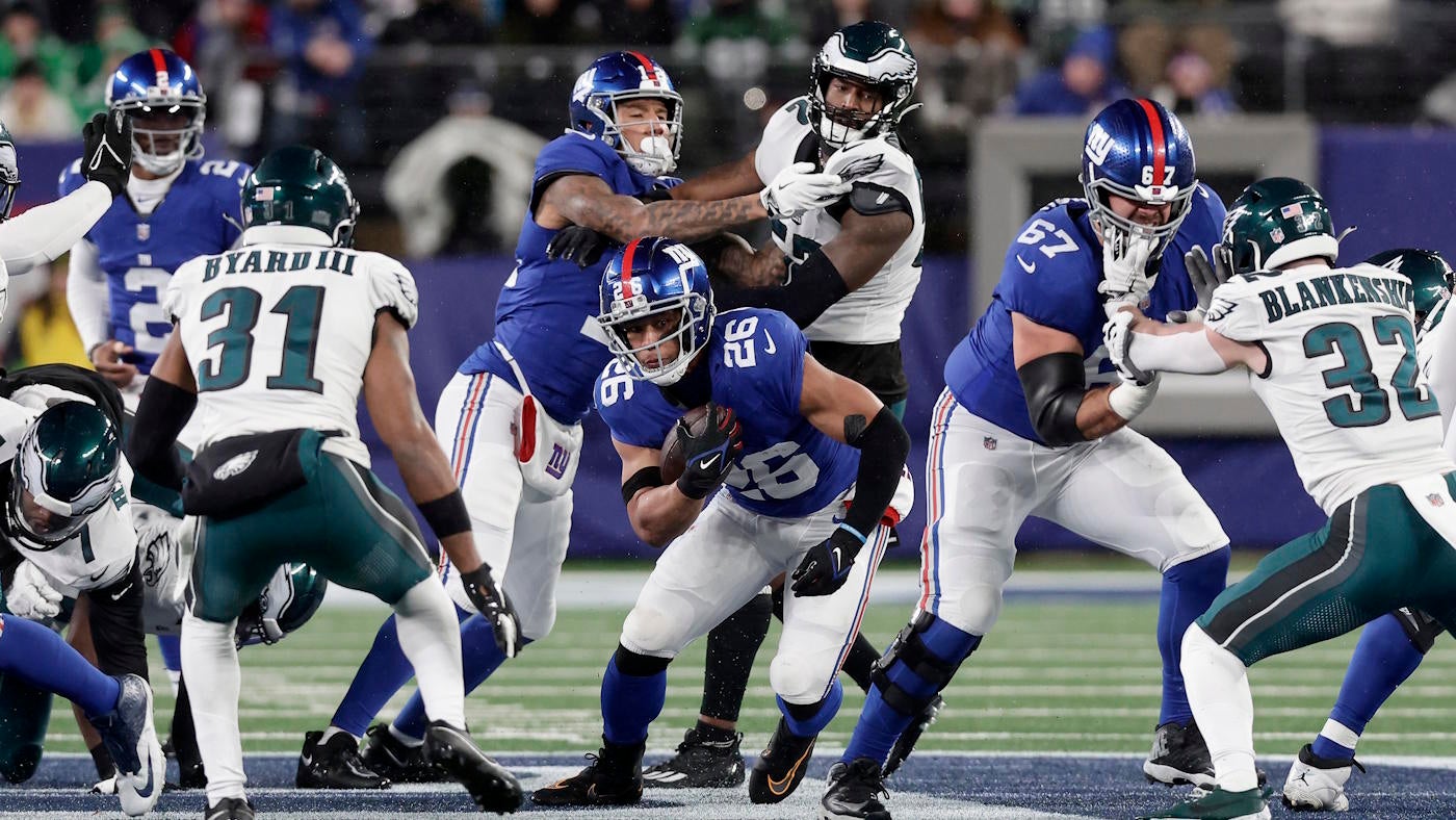 Eagles' Saquon Barkley remembers rooting against Philadelphia in 2023 Super Bowl while playing for Giants