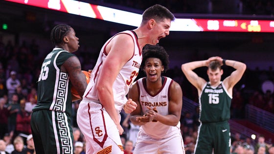 COLLEGE BASKETBALL: FEB 01 Michigan State at USC