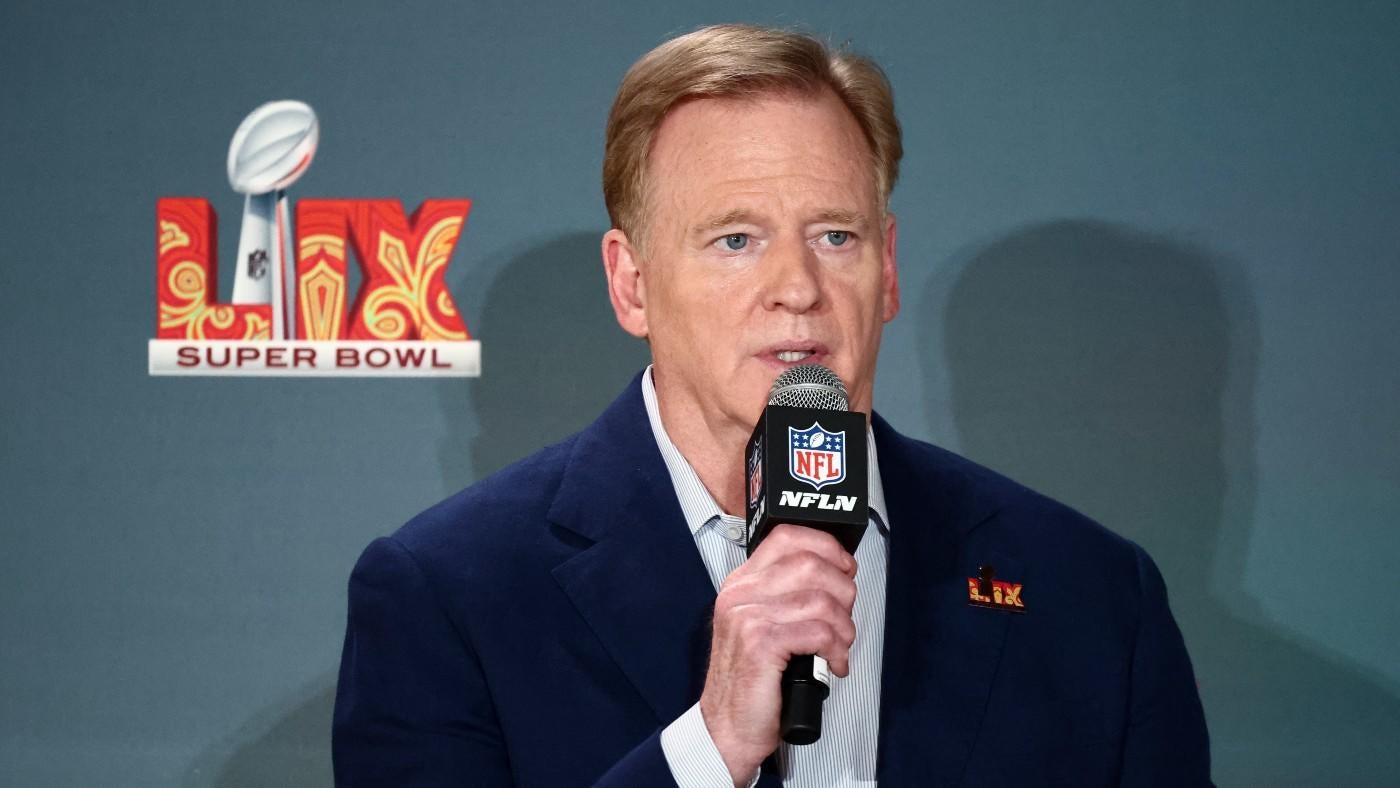 Super Bowl 2025: Roger Goodell addresses potential 18-game season, Tom Brady, Justin Tucker, diversity hiring