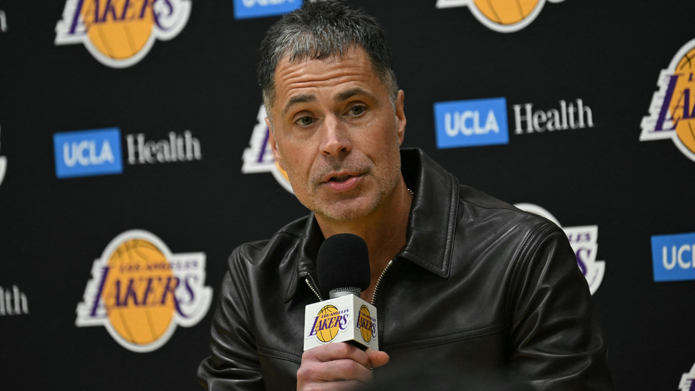 Rob Pelinka on Lakers center pursuit: 'Probably more realistic' for deal to come in offseason than at deadline