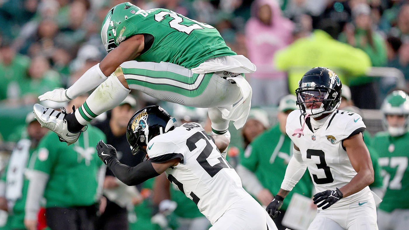 Eagles' Saquon Barkley reveals his favorite play of season, admits he initially forgot about a signature move