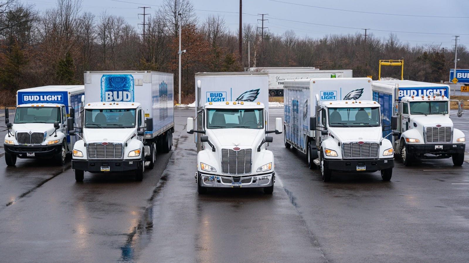 LOOK: Eagles star Saquon Barkley gifts a truckload of Bud Light to each of his offensive linemen