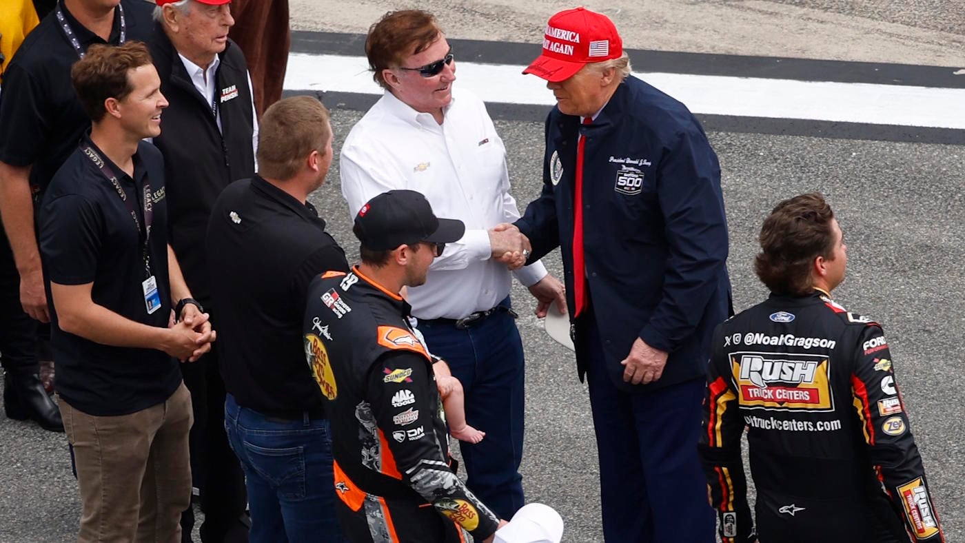 2025 Daytona 500: Watch as U.S. President Donald Trump leads field in 'The Beast' during pace laps