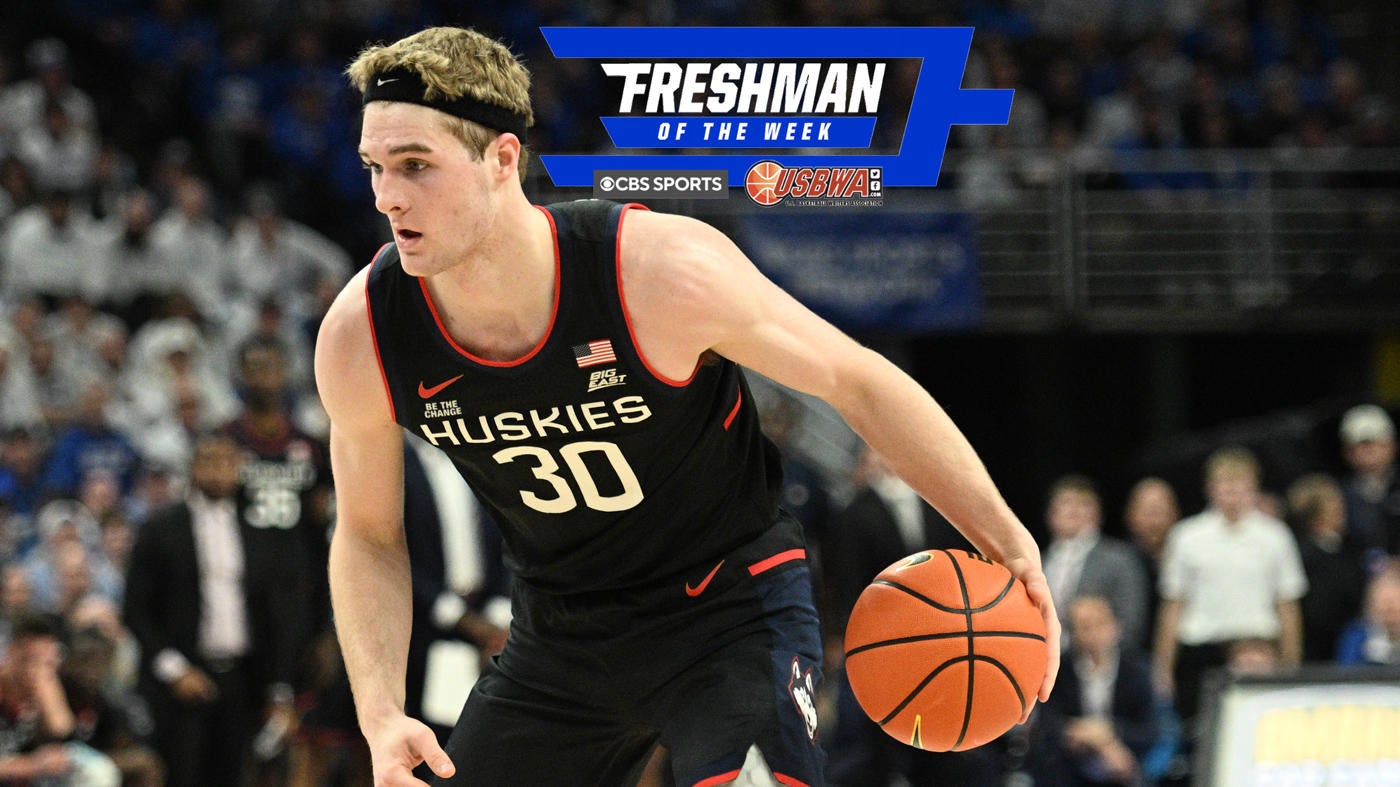 Ranking best freshmen in college basketball: UConn's Liam McNeeley earns Freshman of the Week for second time