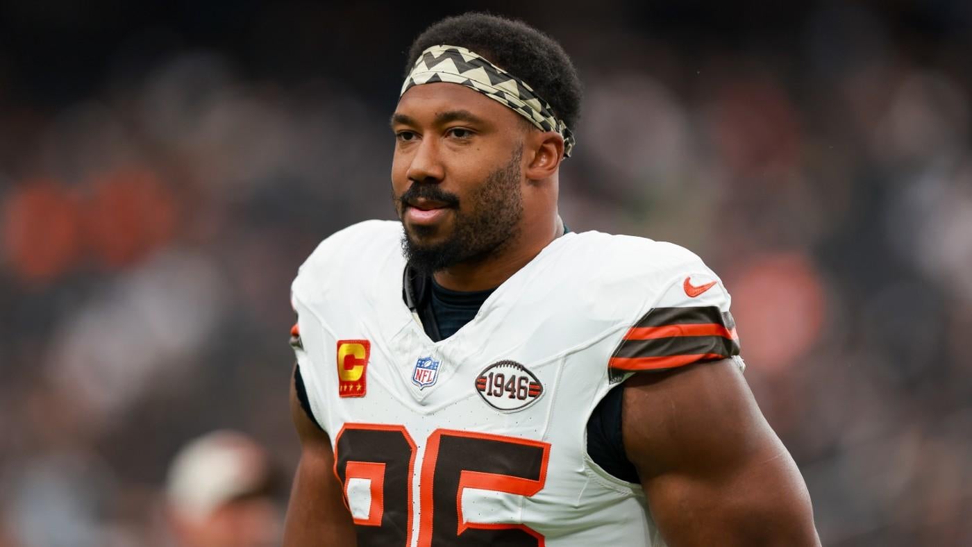 Myles Garrett to the Lions? Browns pass rusher has spoken with Aidan Hutchinson about teaming up in Detroit