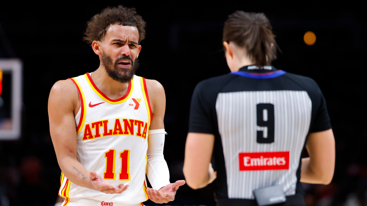 Hawks' Trae Young has a bone to pick with referees who 'take s--- personally,' but he dug his own hole