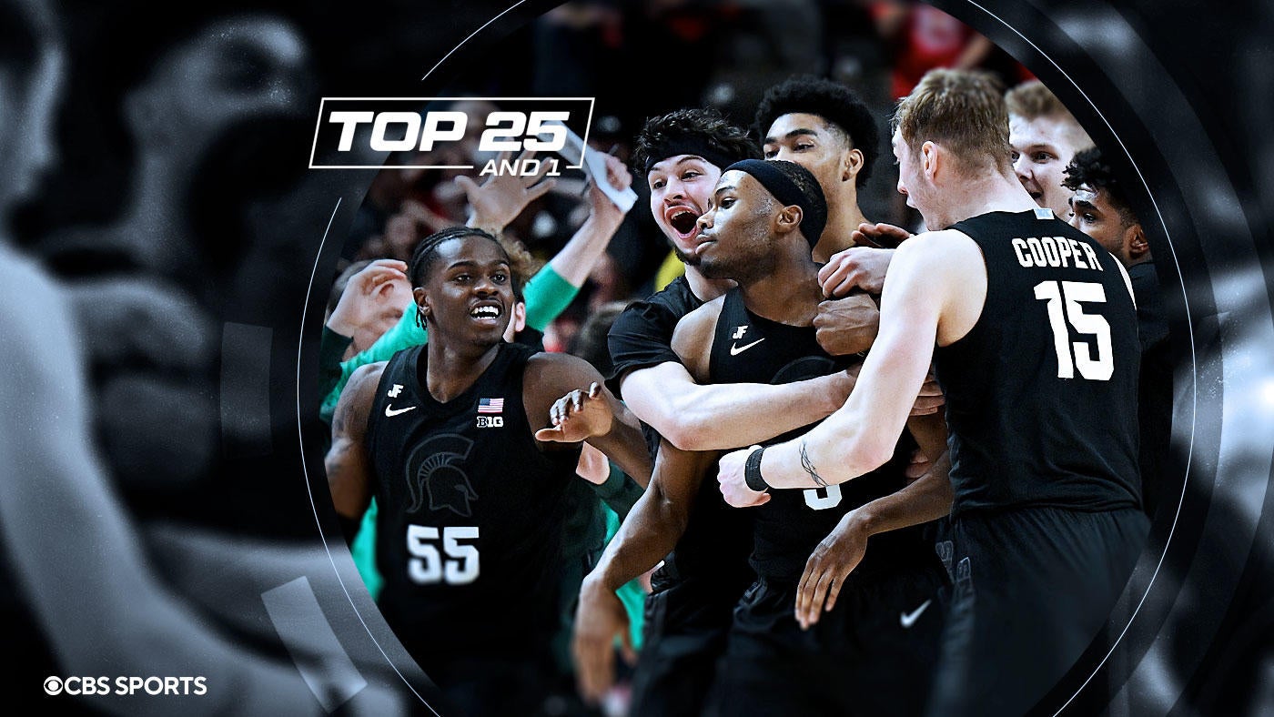 College basketball rankings: Michigan State's 'lucky shot' leaves Spartans alone atop Big Ten standings