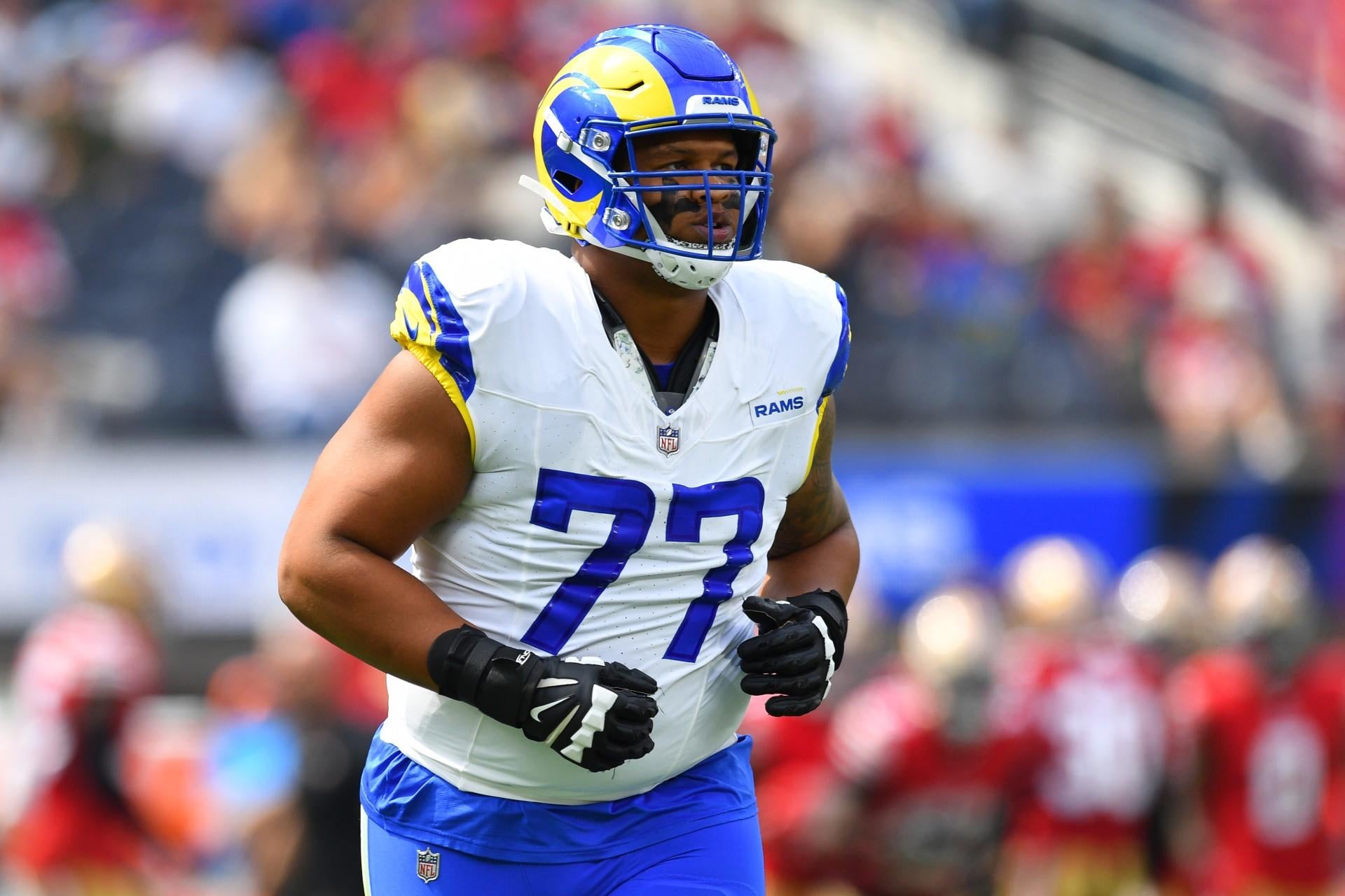 NFL free agency 2025: Rams agree with tackle Alaric Jackson on long-term deal, per report