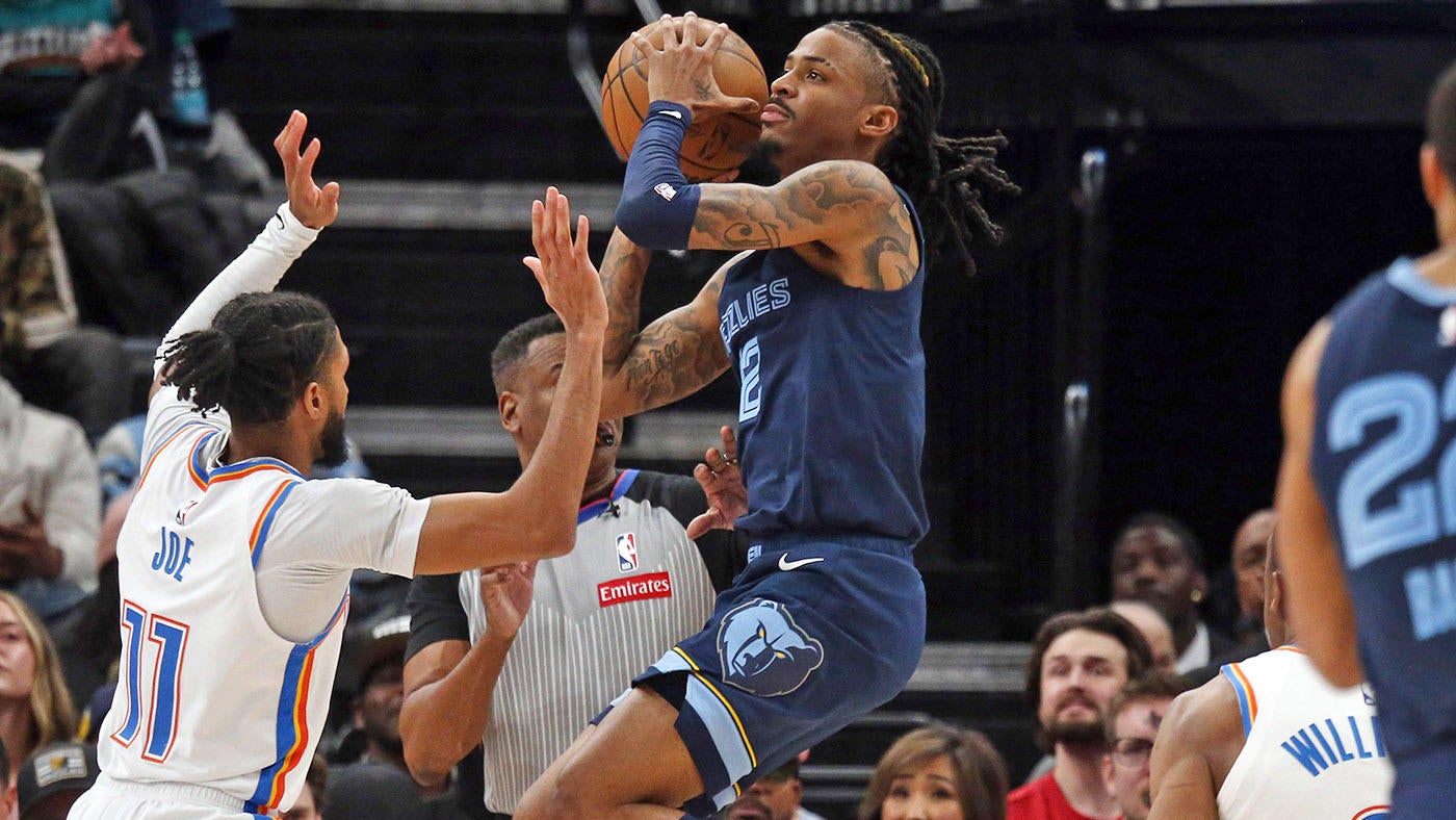 Grizzlies' Ja Morant says he 'should've been out' against Thunder, has played through pain 'all season'