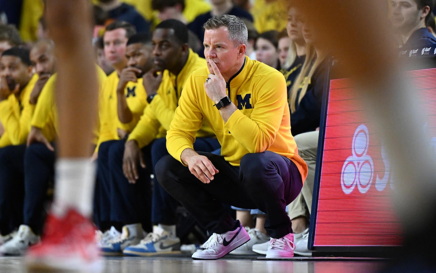 NCAA Basketball: Illinois at Michigan