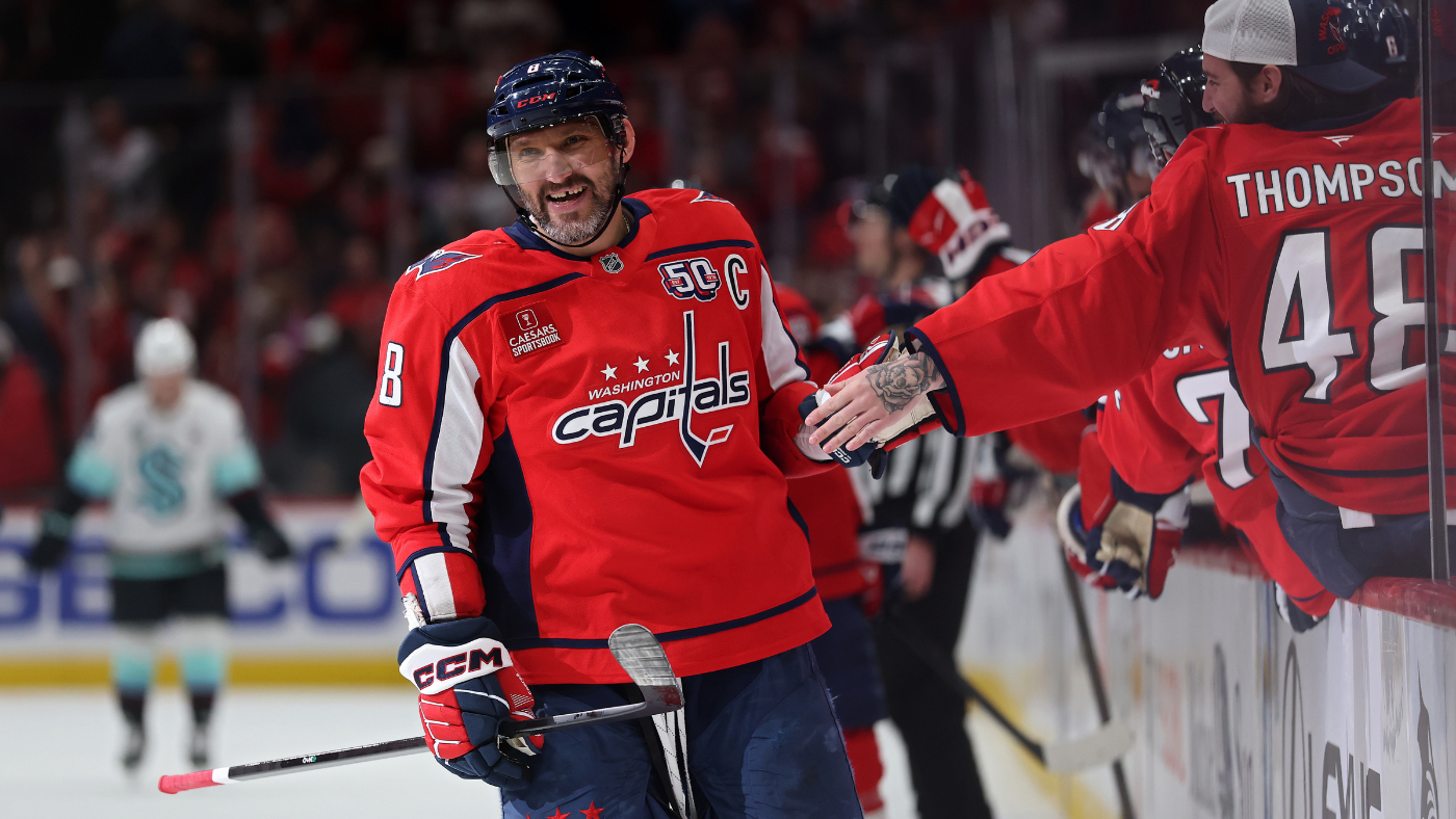 Alex Ovechkin goals tracker: Capitals star eight away from breaking Wayne Gretzky's all-time NHL record