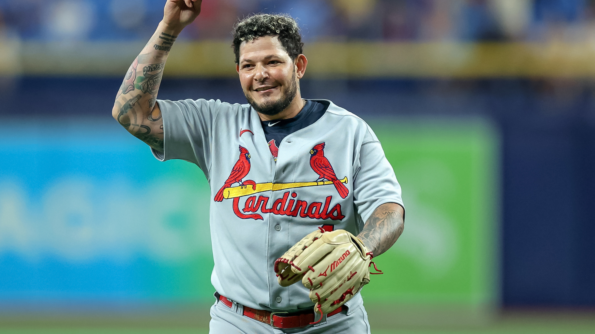 Yadier Molina still has visions of being an MLB manager, but he's focused on family for now