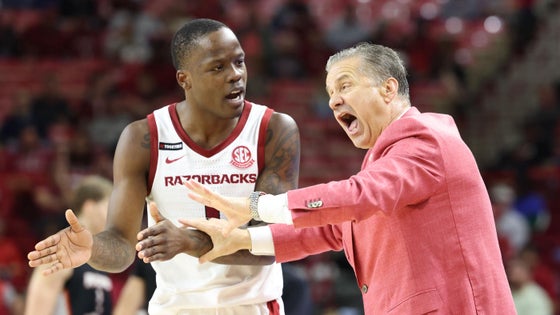 NCAA Basketball: Pacific at Arkansas