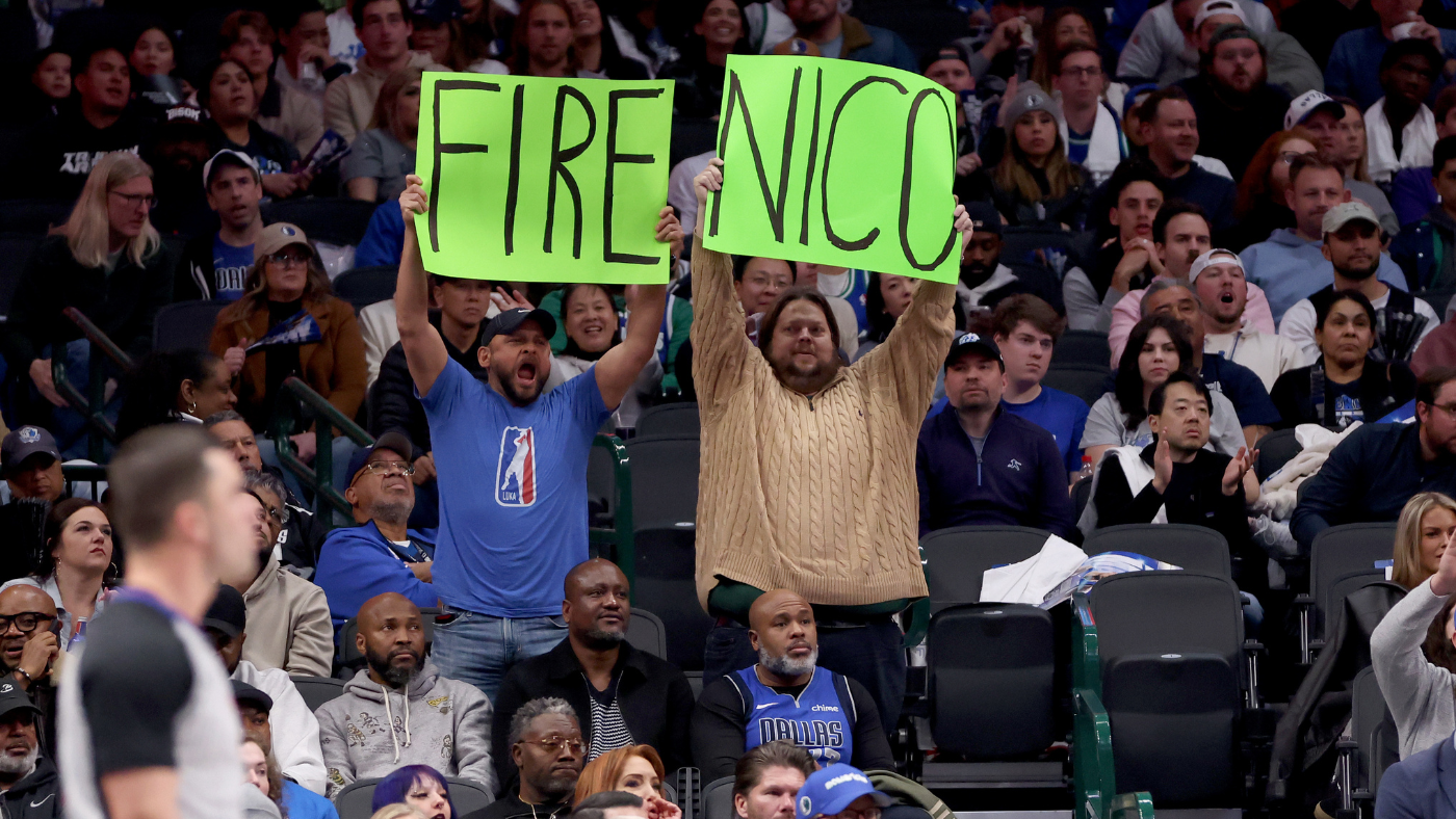 Mavs' P.J. Washington confronts fan shouting 'fire Nico' during free throw: 'Sick and tired of hearing it'