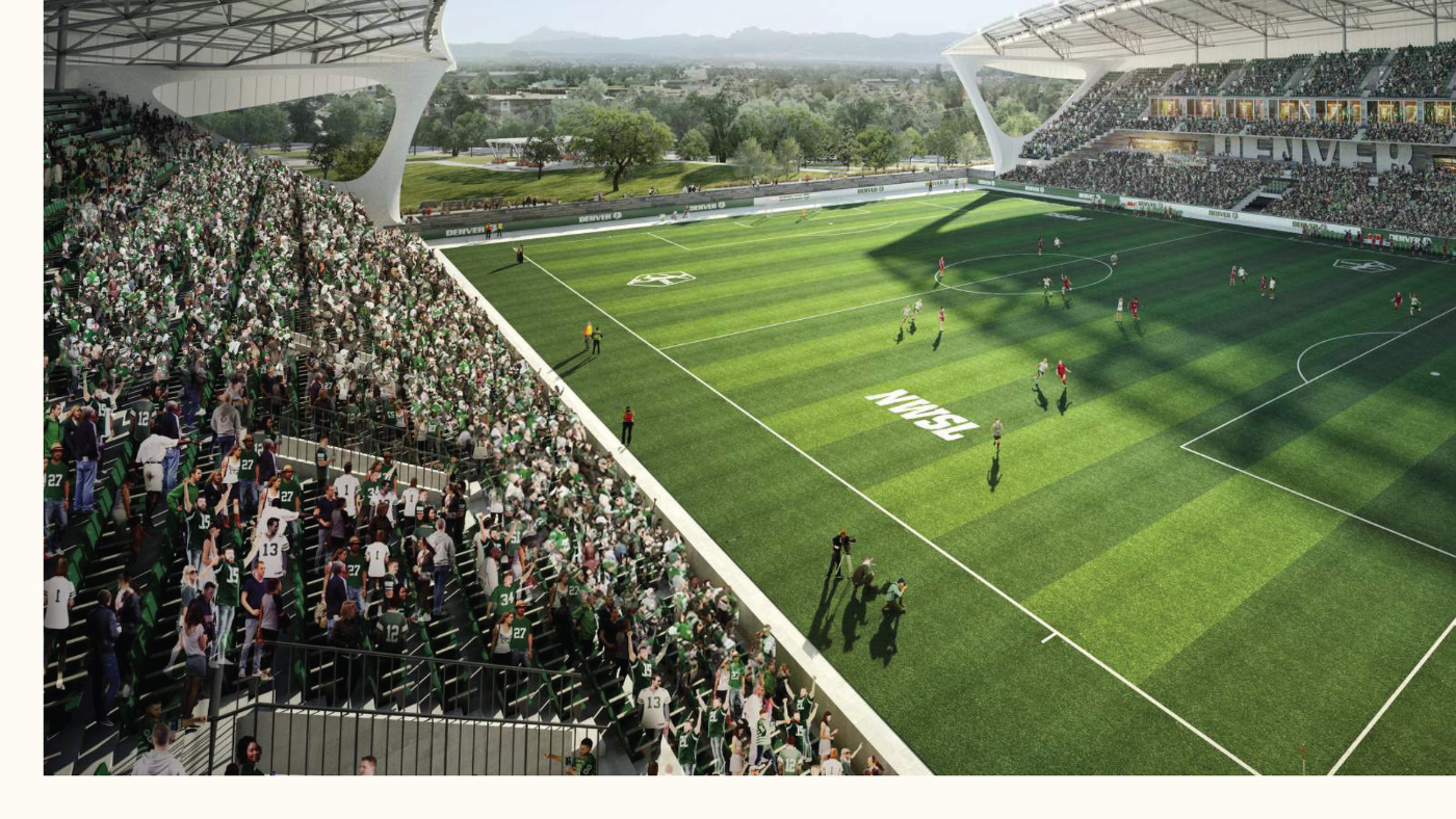 NWSL's Denver expansion team announces plans for new 14,000-seat women's soccer specific stadium