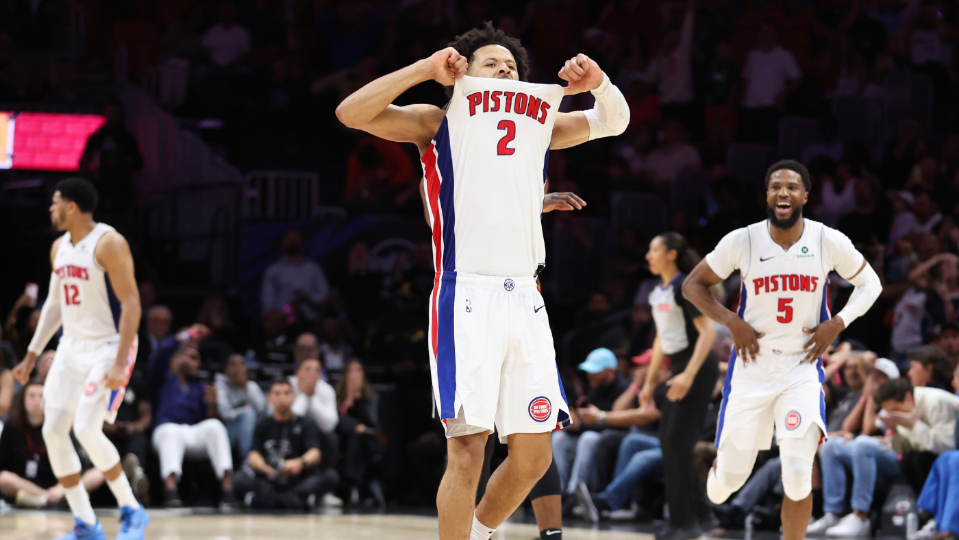 Pistons' Cade Cunningham banks in game-winner as Detroit eyes top-four seed, adds to Miami's misery