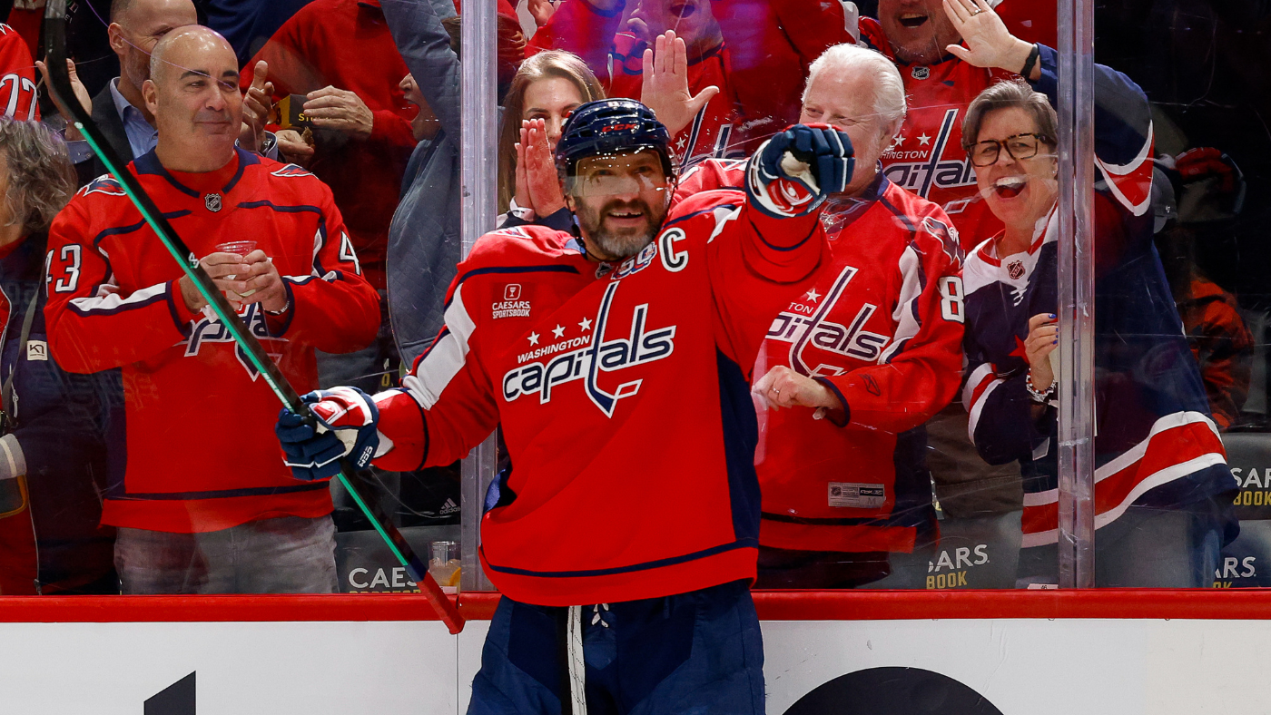 Alex Ovechkin goals tracker: Capitals star seven away from Wayne Gretzky's all-time record as season nears end