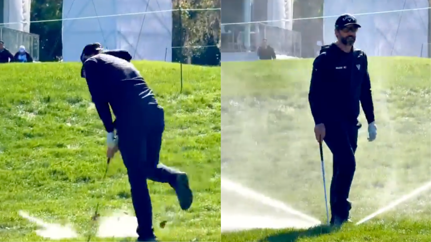 WATCH: Golfer hilariously sets off sprinkler after slamming it with club at 2025 Valspar Championship