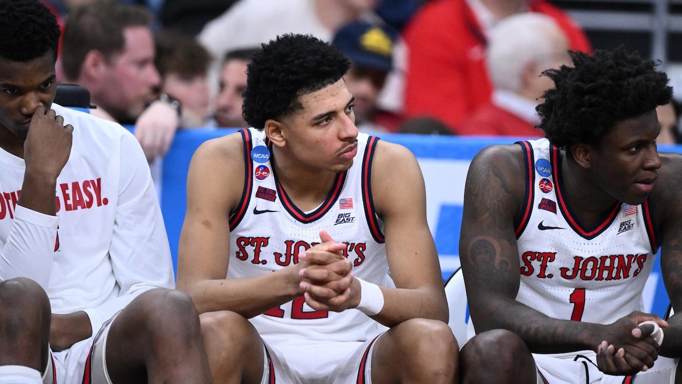 Rick Pitino defends benching star RJ Luis late in NCAA Tournament loss: 'You already know why he didn't play'