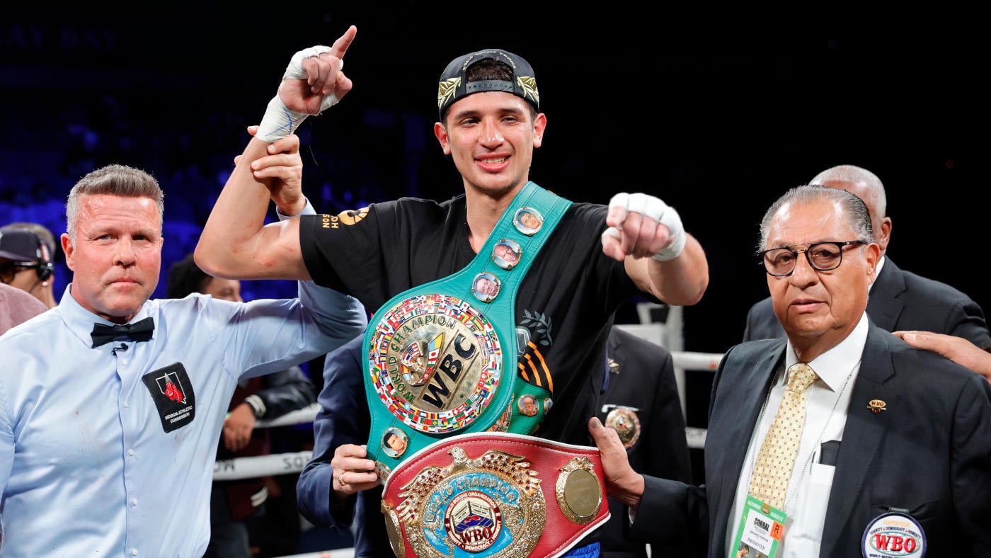 Sebastian Fundora stops Chordale Booker in fourth round to retain unified junior middleweight titles