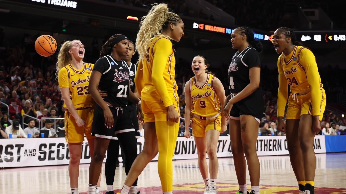 Watch as USC and Mississippi State players separated in postgame handshake line after JuJu Watkins' injury